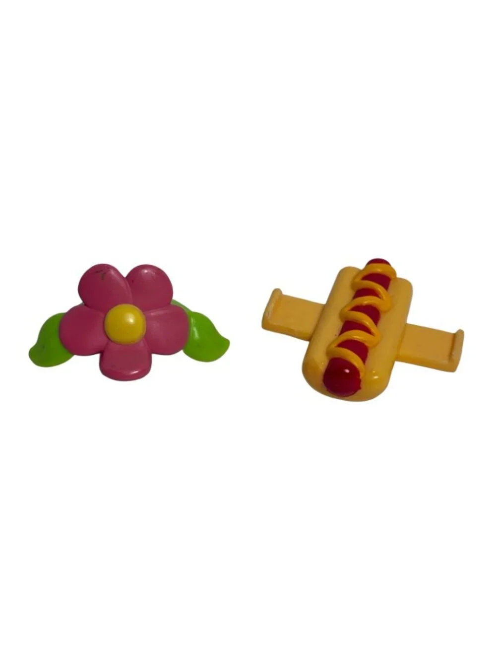 Chubby Puppies Friends Australian Shepherd Hot Dog Head Flower Works Full Size